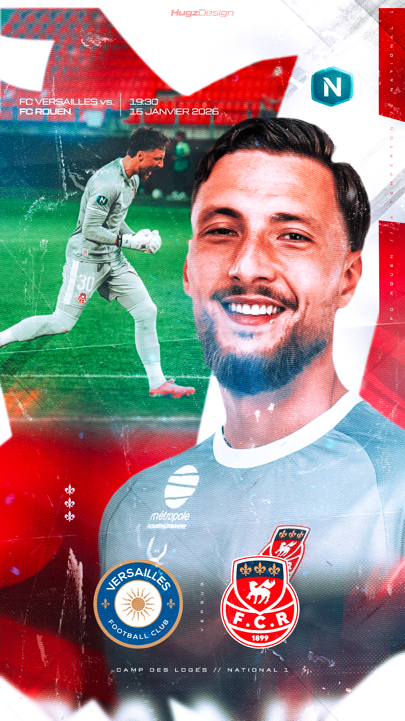 Création visuelle Axel Temperton - branding sport haut niveau